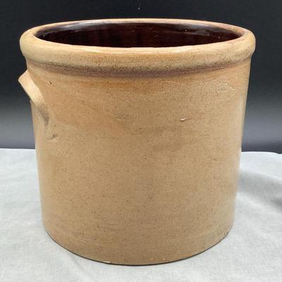 Stoneware butter pot