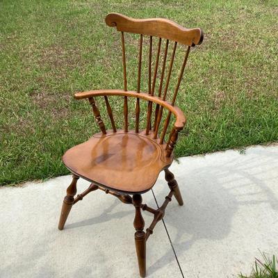 Nichols & Stone Windsor chair, labeled
