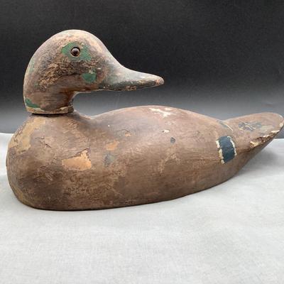 Antique duck decoy