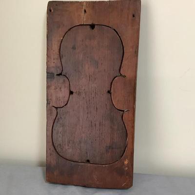 RARE violin mold