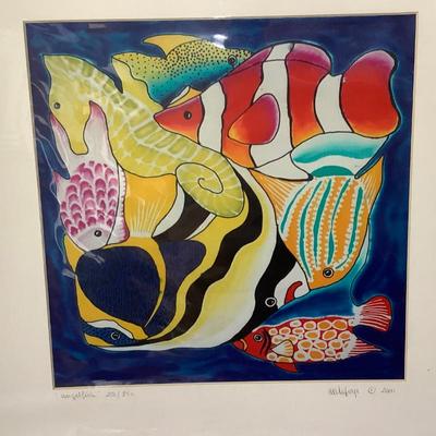 3 original art pieces, 