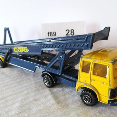 Die-cast Car Hauler Majorette
