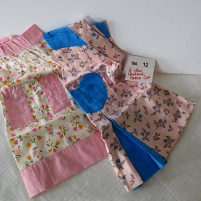 COTTON Fabric APRONS NEW