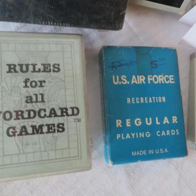 Vintage Playing Card Game Sets USA