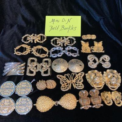 Mimi D N Vintage Belt Buckles