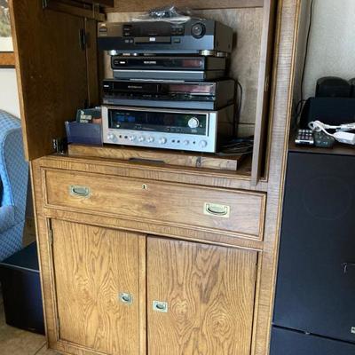 Vintage Media Cabinet