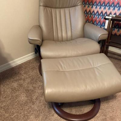 Stress Less Chair and Ottoman