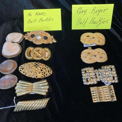 Vintage Belt Buckles