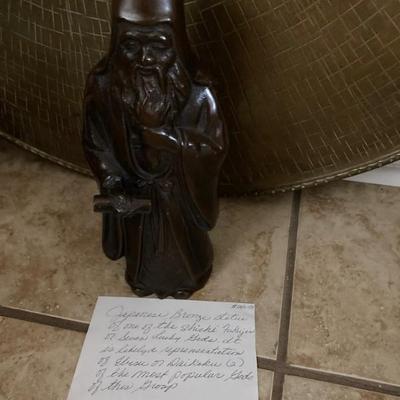 Bronze Japanese Figure