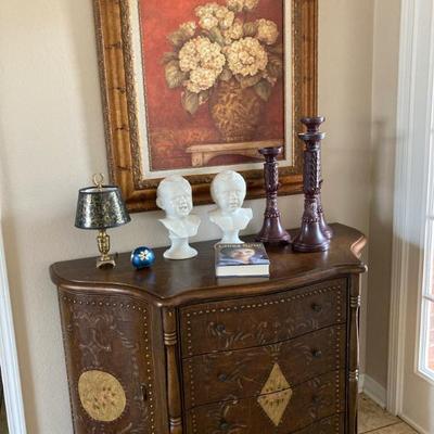 Bombay STYLE Crackle Finish With Side Doors