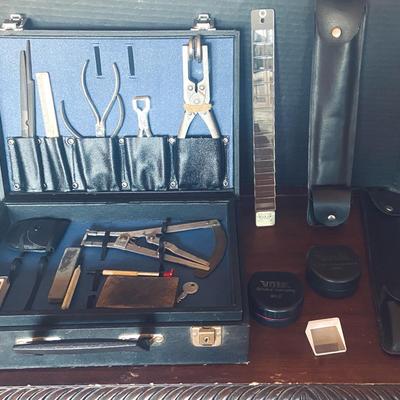 Optical Tool Kit And Volk Ophthalmic Lenses 