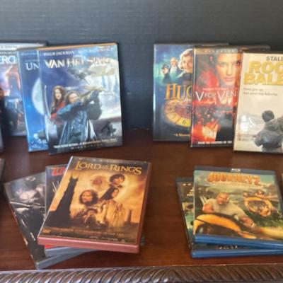 Action DVDs- Matrix Reloaded, Lord Of The Rings, X2 And Many More…