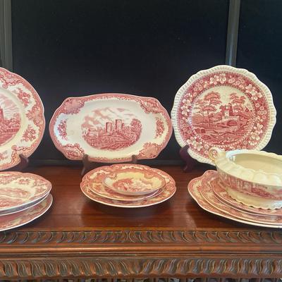 Johnson Brothers, Copeland And Taylor Rose Pink Dishware 