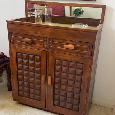 Mid Century Modern Bar Cabinet