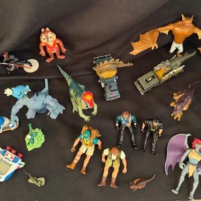 Vintage Toys Disney, Jurassic Park Dinosaurs Gargoyles, More 