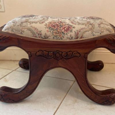 Antique Victorian Foot Stool