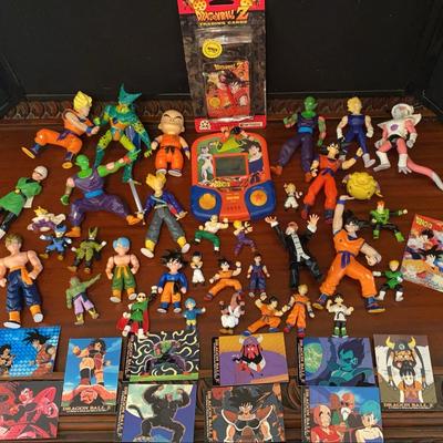 Vintage DRAGON BALL Z DBZ 90s-00s Lot (Trading Collectors Cards and Figurines)