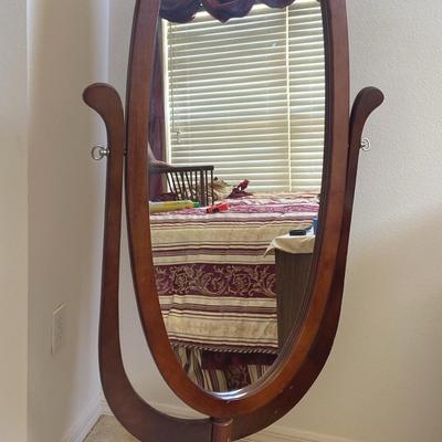 Victorian Style Standing Mirror