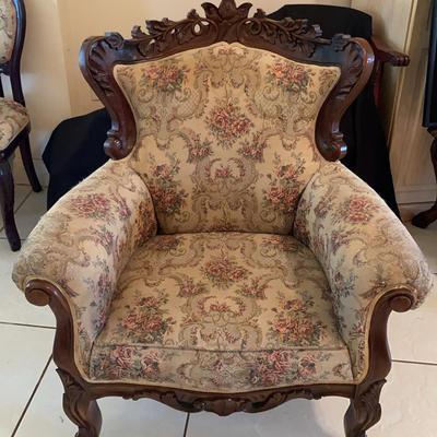 Antique Victorian Arm Chair