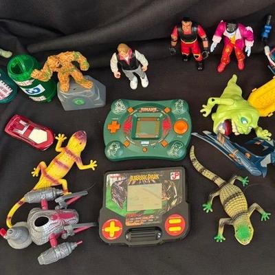 Mattel Action Figures, Big Bad Beetleborgs, Tiger Eectronics 