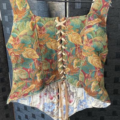 Reversible Corset - Measurements: Bust 42”, Waist 38”