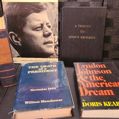 Vintage Books On JFK And LBJ, Incl. First Editions!