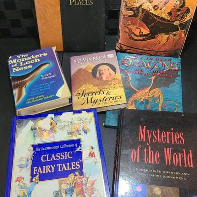 Books On Mysteries, Mythology, Dragons, Loch Ness, Fairy Tales