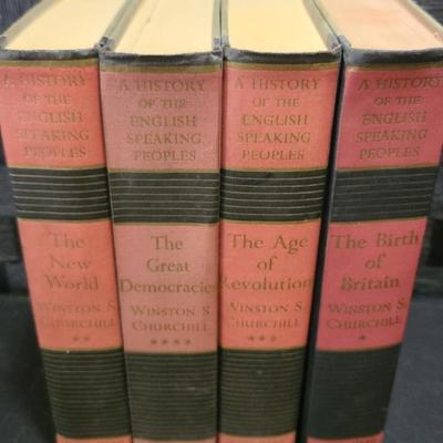 The History Of The English Speaking Peoples: 4 History Volumes By Winston Churchill