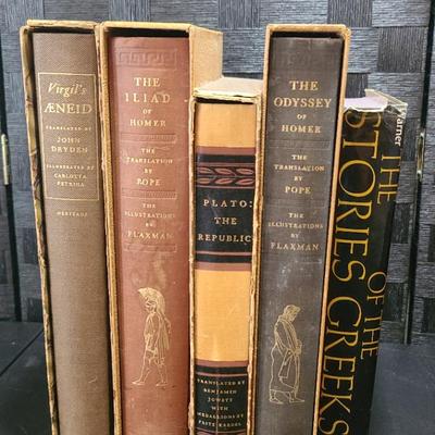 Ancient Classics Of Greece And Rome: Heritage Books - Plato, Homer, Virgil, Etc