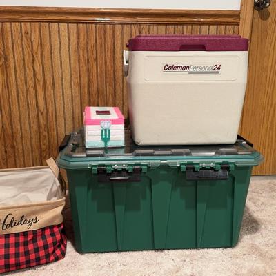 Collection Of Storage Items 