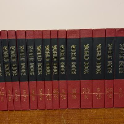 Set Of 1967 “Wolrd Book Encyclopedia” Hardback Books 
