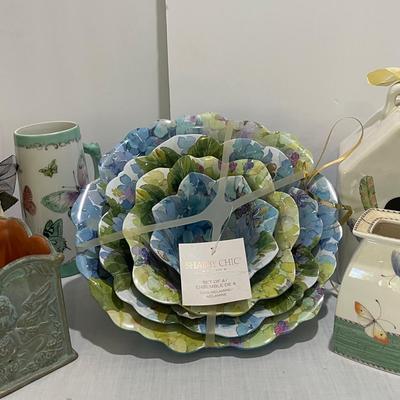Blooms And Butterflies