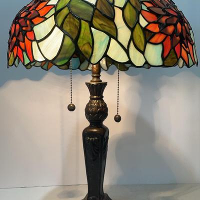 Stained Glass Dale Tiffany Style Lamp