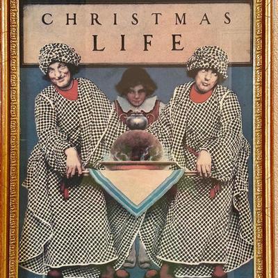 Vintage Prints: 1921 Life Magazine “Christmas Life” & “Diana”