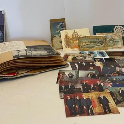 Antique Scrapbook & Vintage Postcards