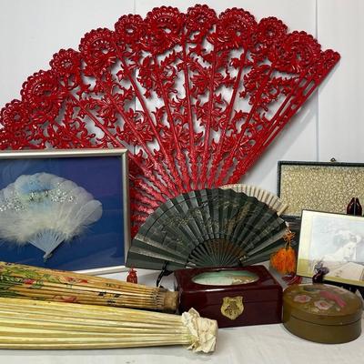 Japanese Fans With Chinese Parasols and More