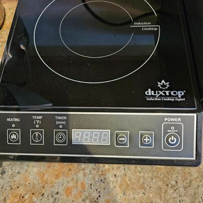 Duxtop Portable Induction Cooktop, Countertop Burner Induction Hot Plate with LCD Sensor