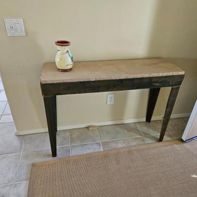 Heavy Duty Steel & Stone Table