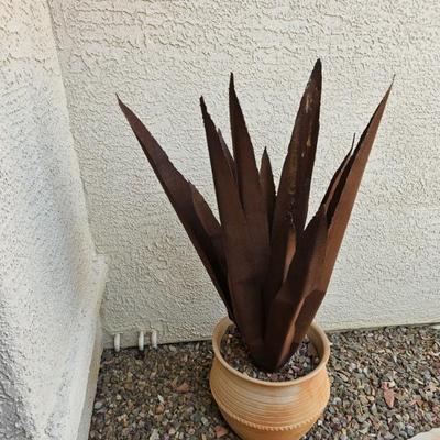 Agave Steel Sculpture