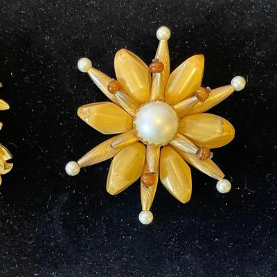 3 Beautiful Broaches