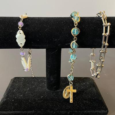 3 Beautiful Costume Jewelry Bracelets 