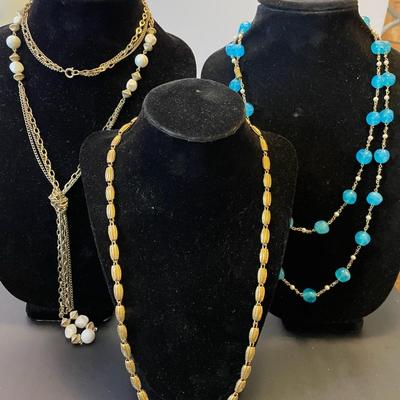 3 Beautiful Costume Jewelry Necklaces