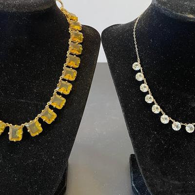 Elegant Necklace Duo – Timeless Glamour for Any Occasion