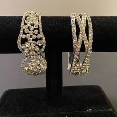 2 Rhinestone Bracelets