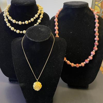 3 Beautiful Costume Jewelry Necklaces
