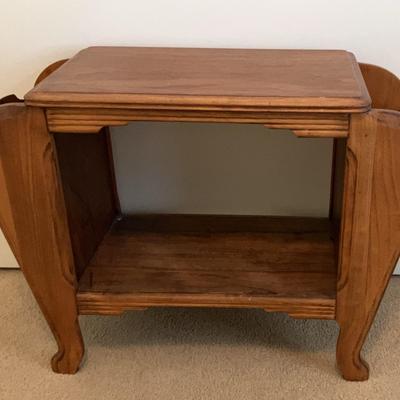 Magazine Rack Side Table