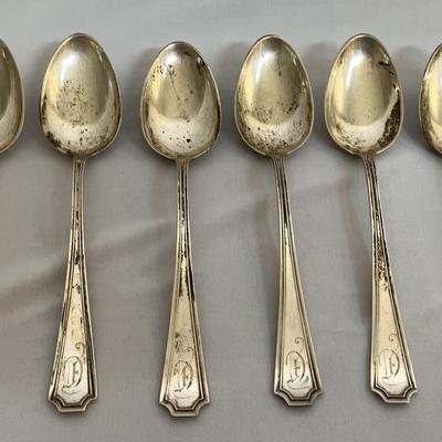 6 Sterling Silver Spoons