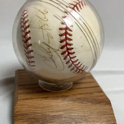 Angels Player Signed Baseball