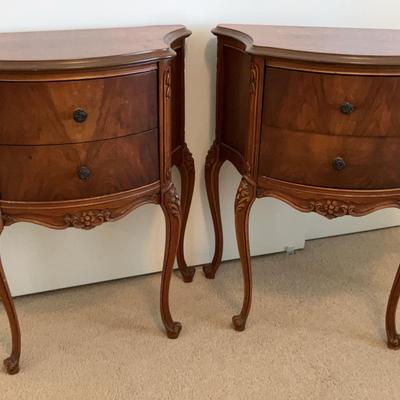 French Design Side Tables - set of 2 