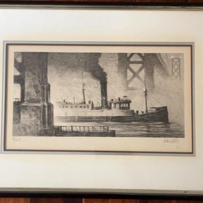 John Kelly, Untitled, Signed Lithograph